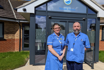 Boston Novak House Wellbeing Centre Leah Boyle and Danny Chester