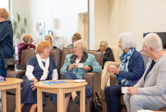 Louth volunteers coffee morning