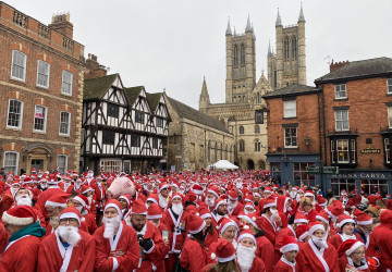 Lincoln Santa Fun Run