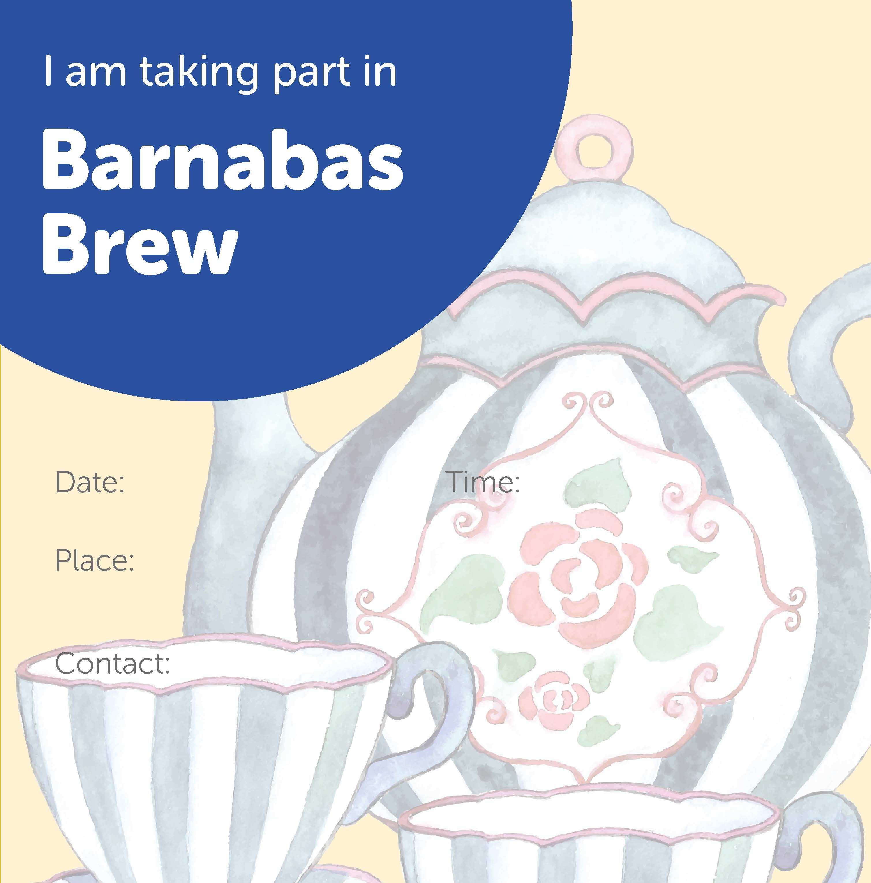 Barnabas Brew Supporter Poster