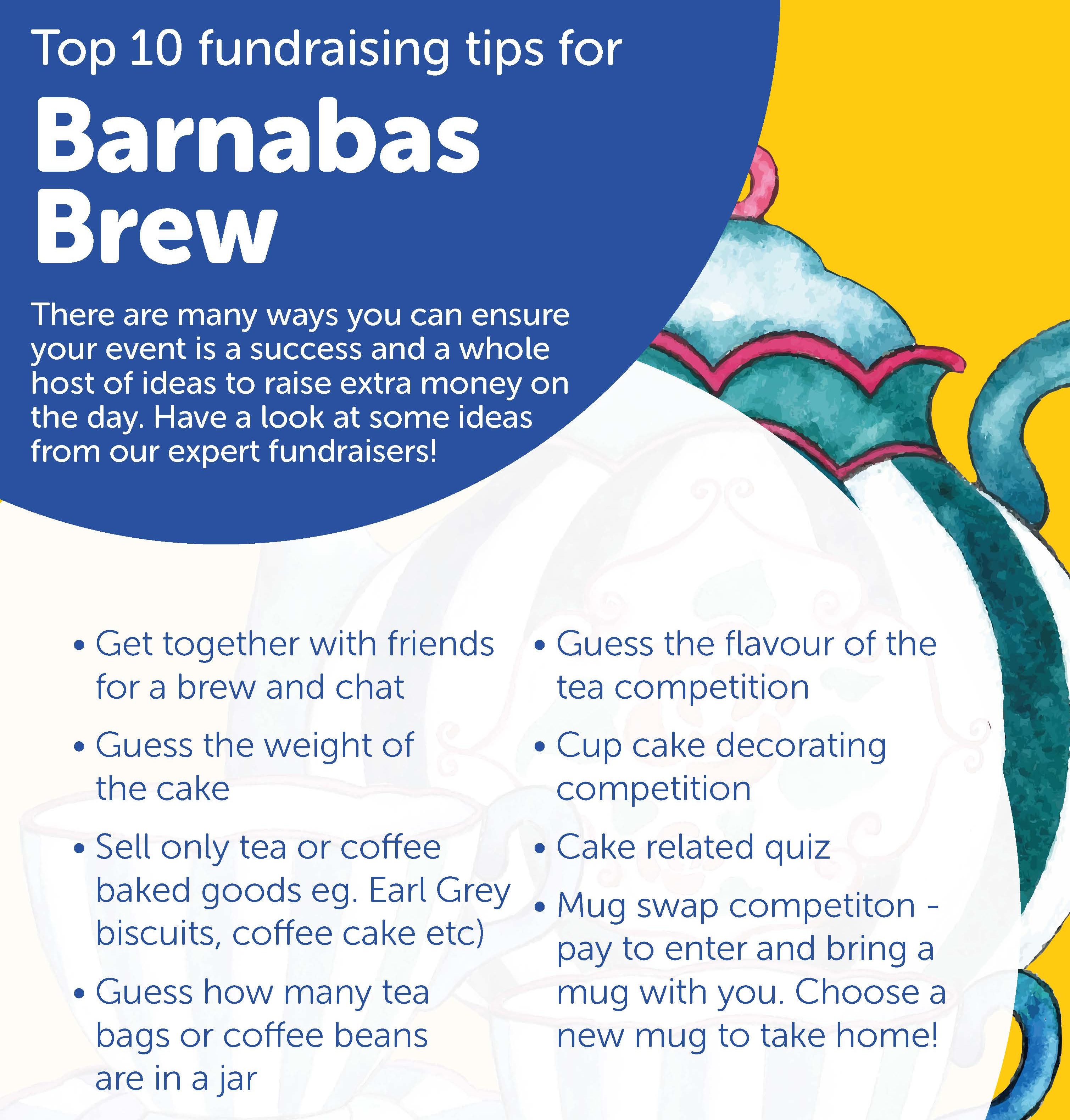 Barnabas Brew Fundraising Tips