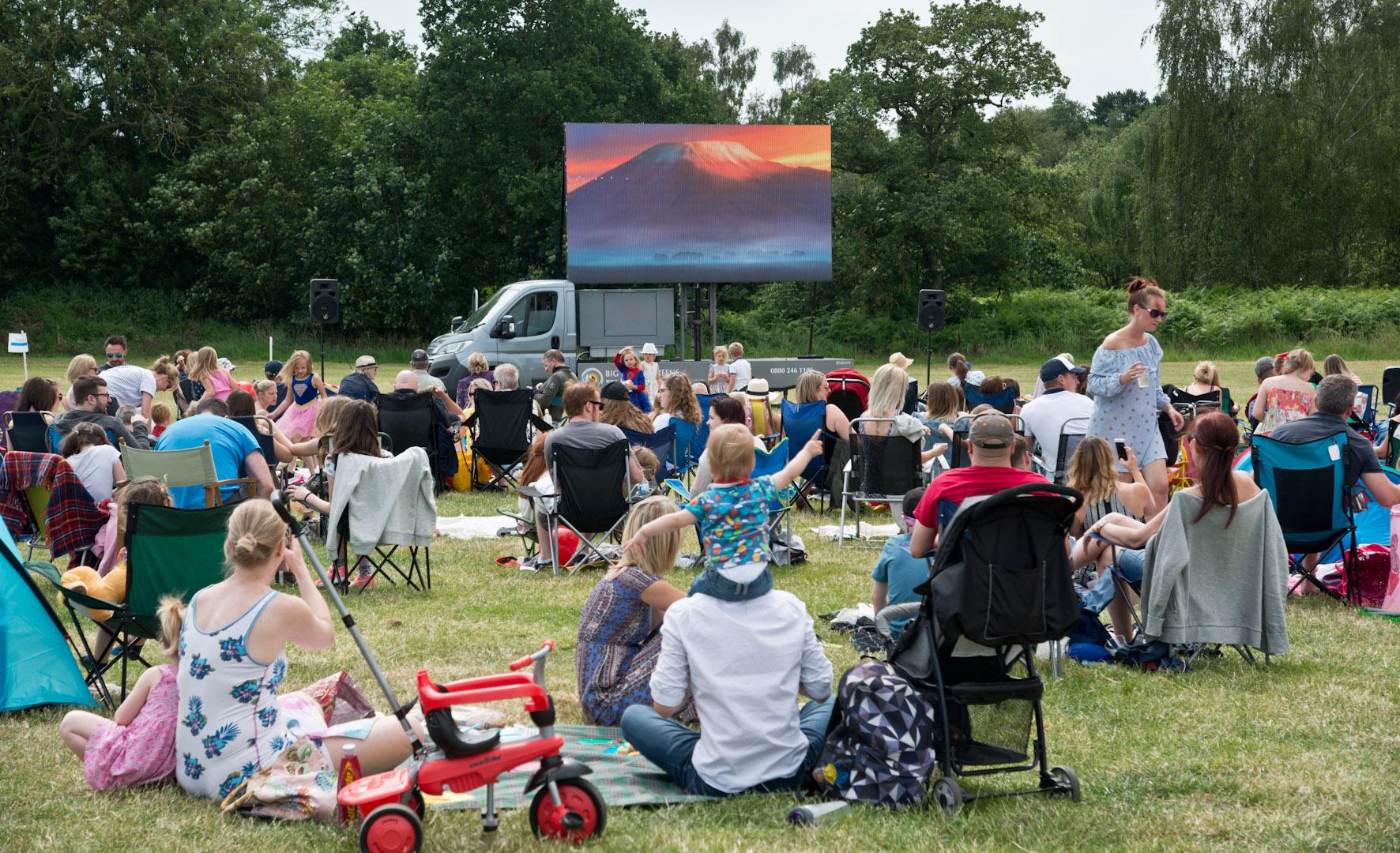 Hospice are delighted with the success of their Barnabas Big Screen