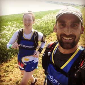 Couple have taken on the Westcountry Ultra Flat 50 Miler and raised £2,500