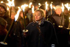 St Barnabas Torchlight Procession
