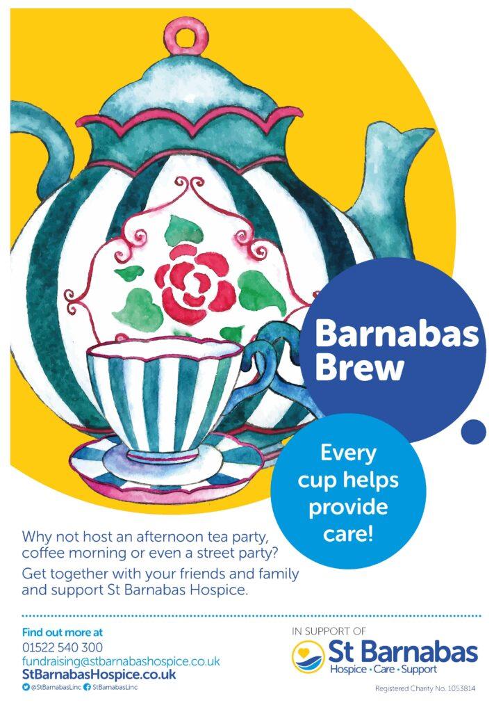 Barnabas Brew Campaign Poster St Barnabas Hospice