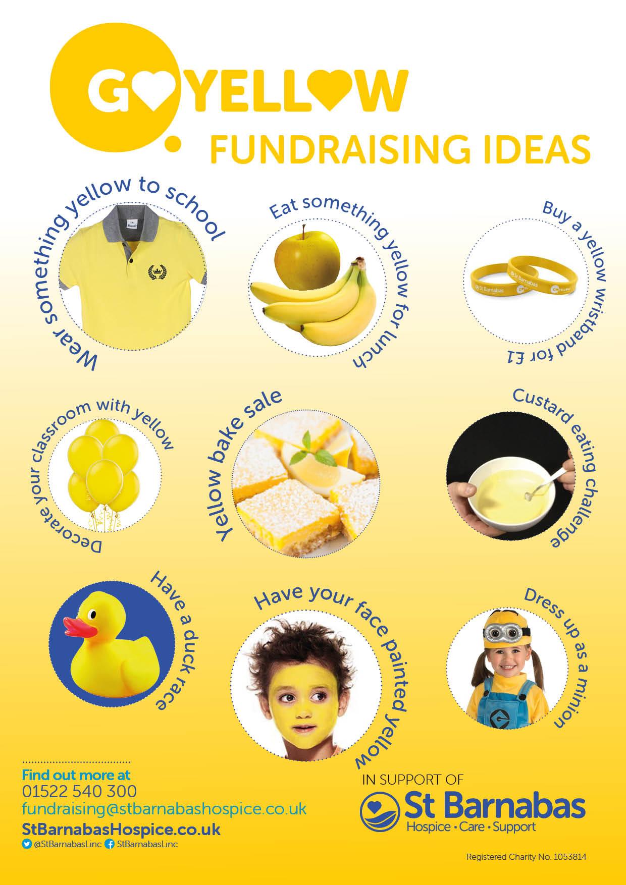 Go Yellow Schools Event Ideas