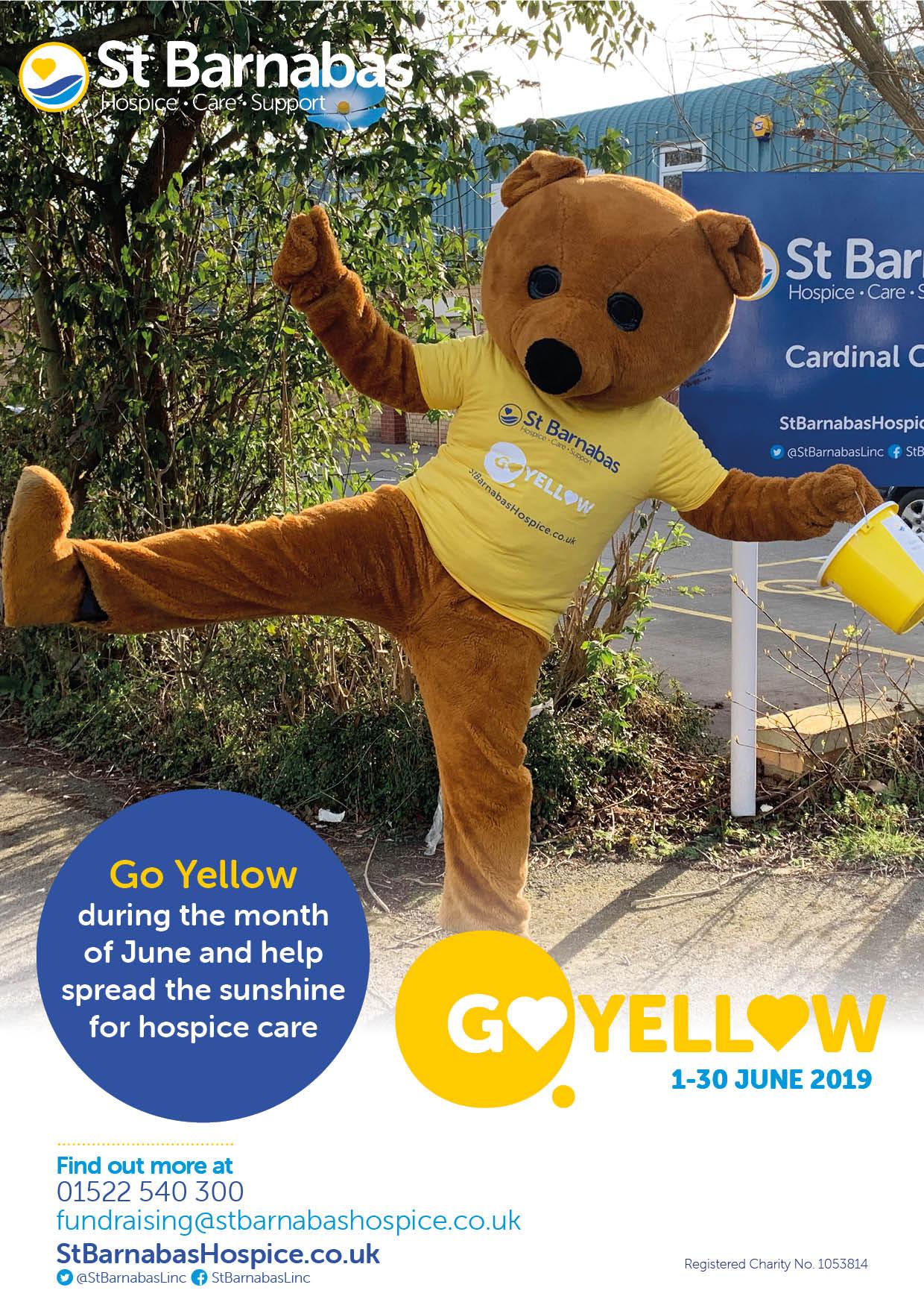 Go Yellow Schools Event Poster