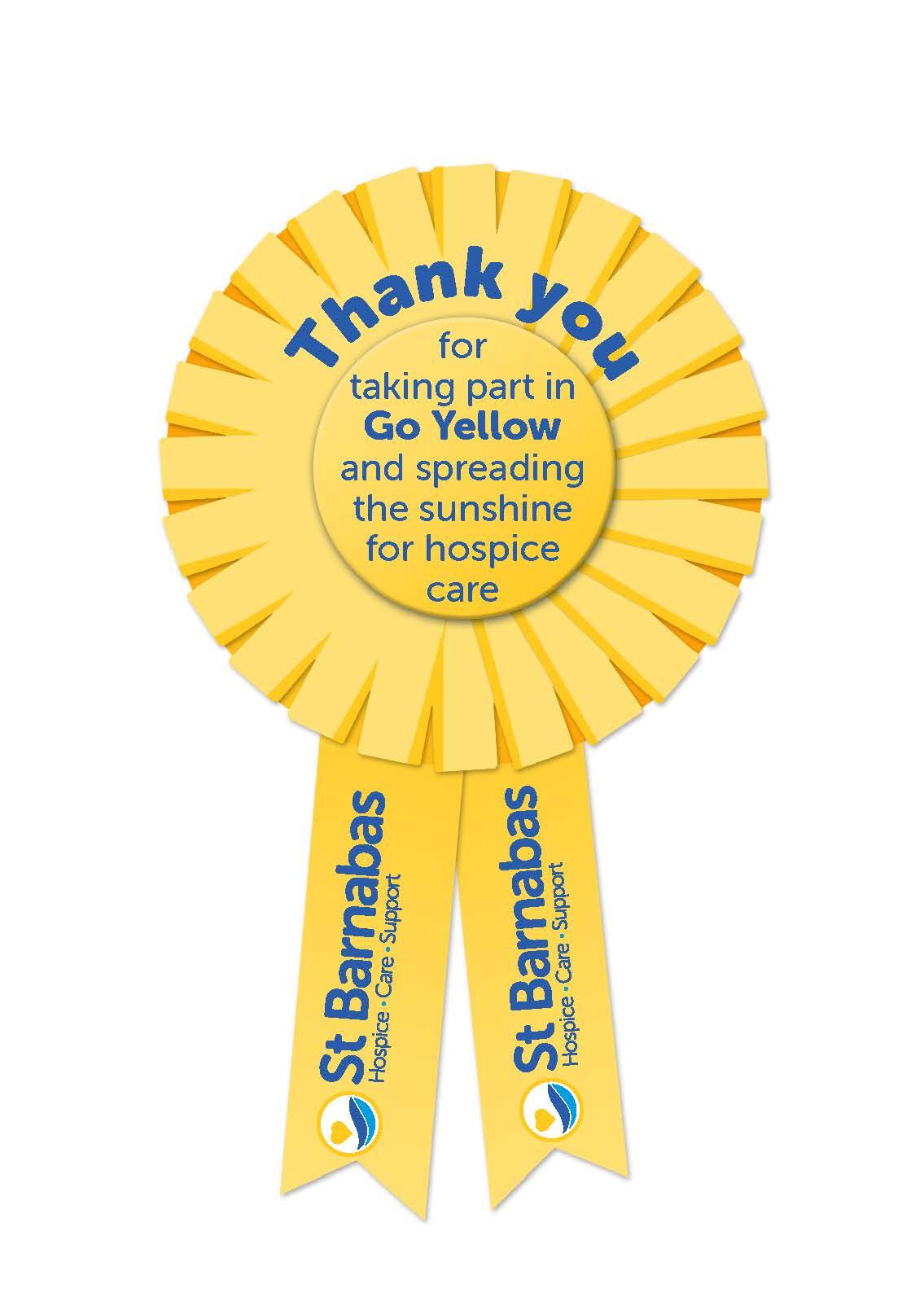 Go Yellow Schools Rosette