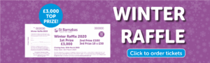 Winter Raffle banner