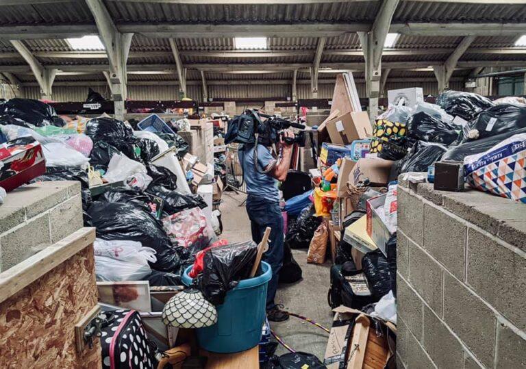 We have paused charity shop donations after receiving 50 tonnes of items!