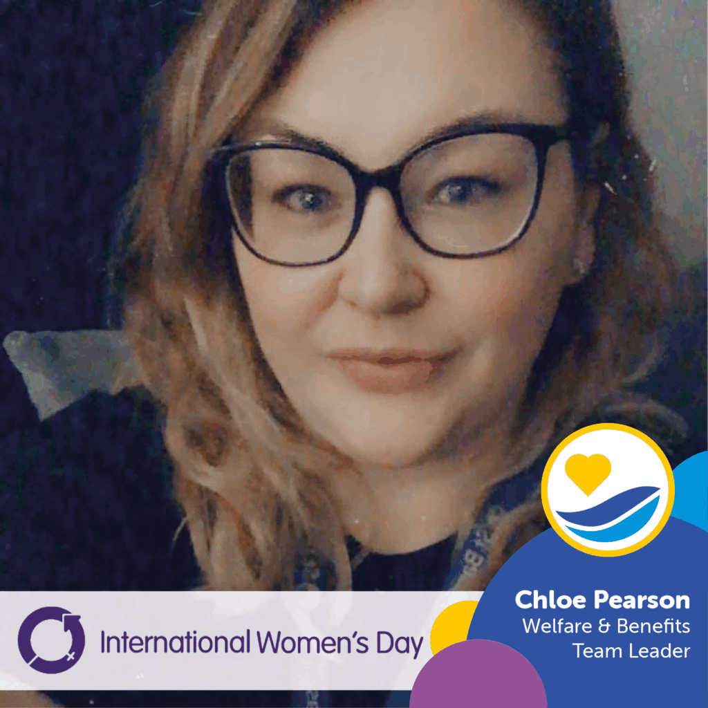 Chloe Pearson IWD 2021 St Barnabas Hospice