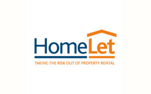 HomeLet logo in blue and orange on white background