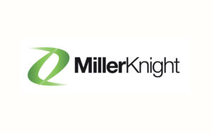 Miller Knight logo in green and black on a white background.