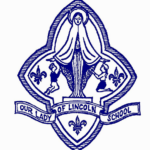 The logo of Our Lady of Lincoln Catholic Primary School.