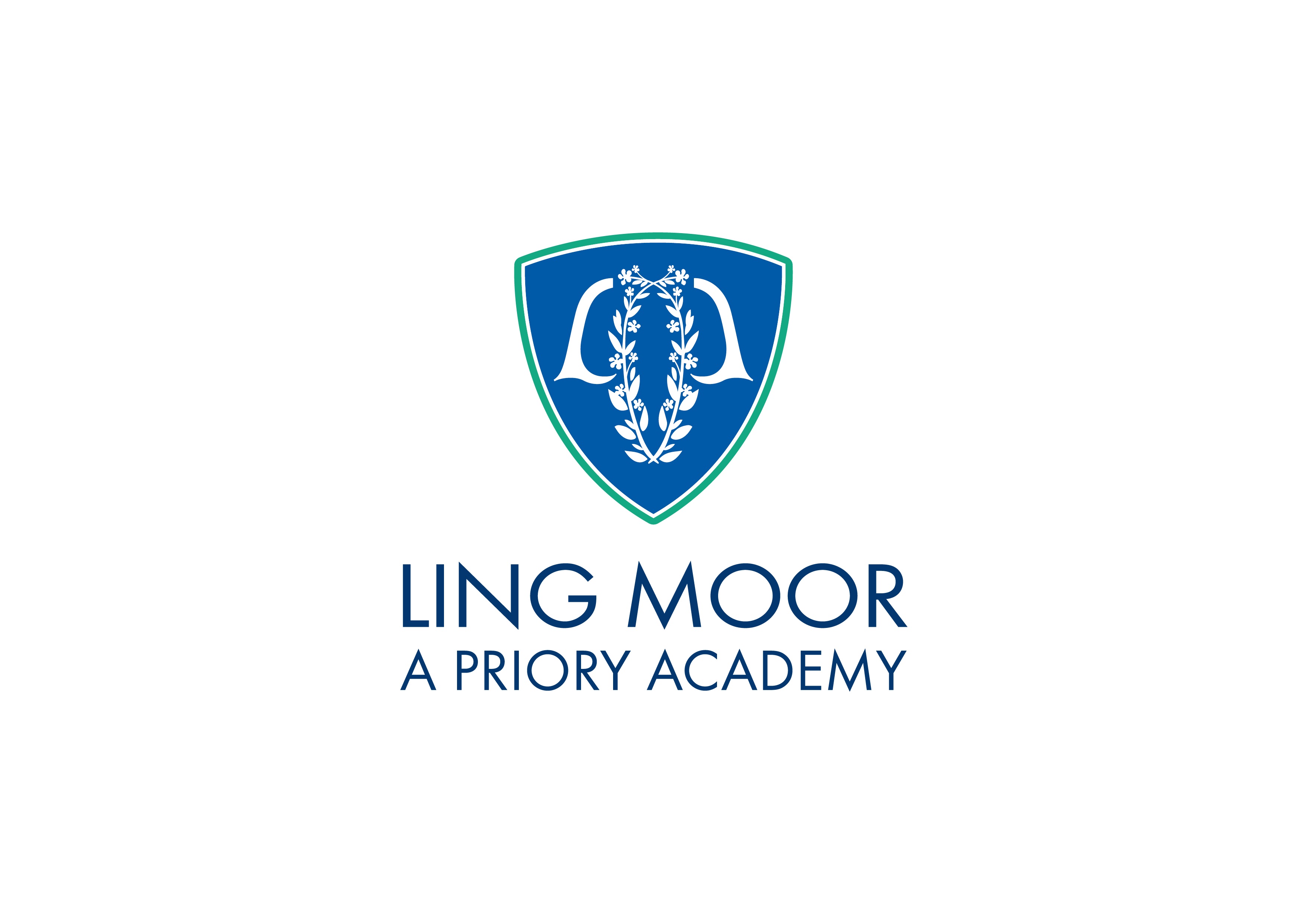 The logo of Ling Moor Primary School.