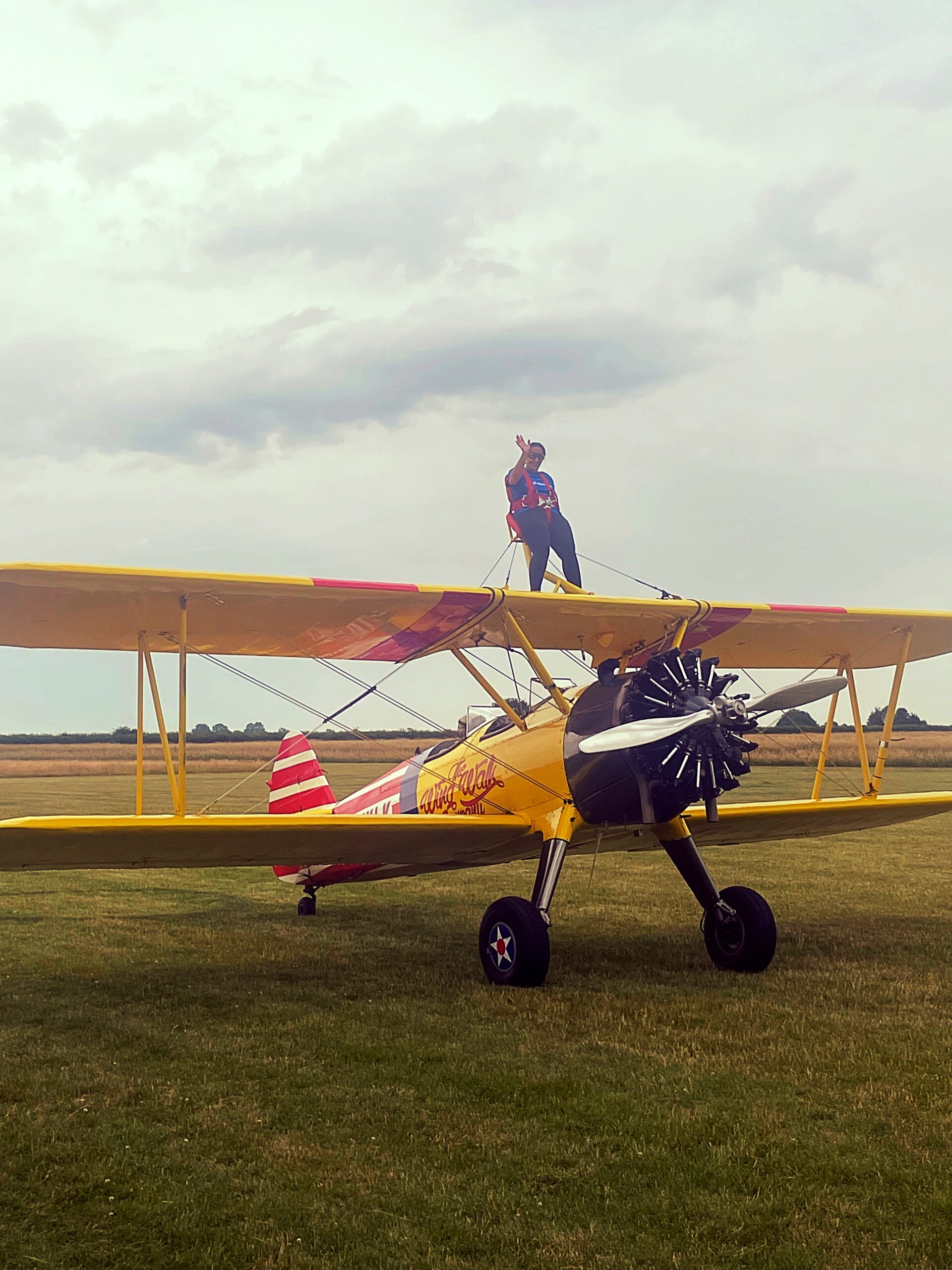 wing walk supporter