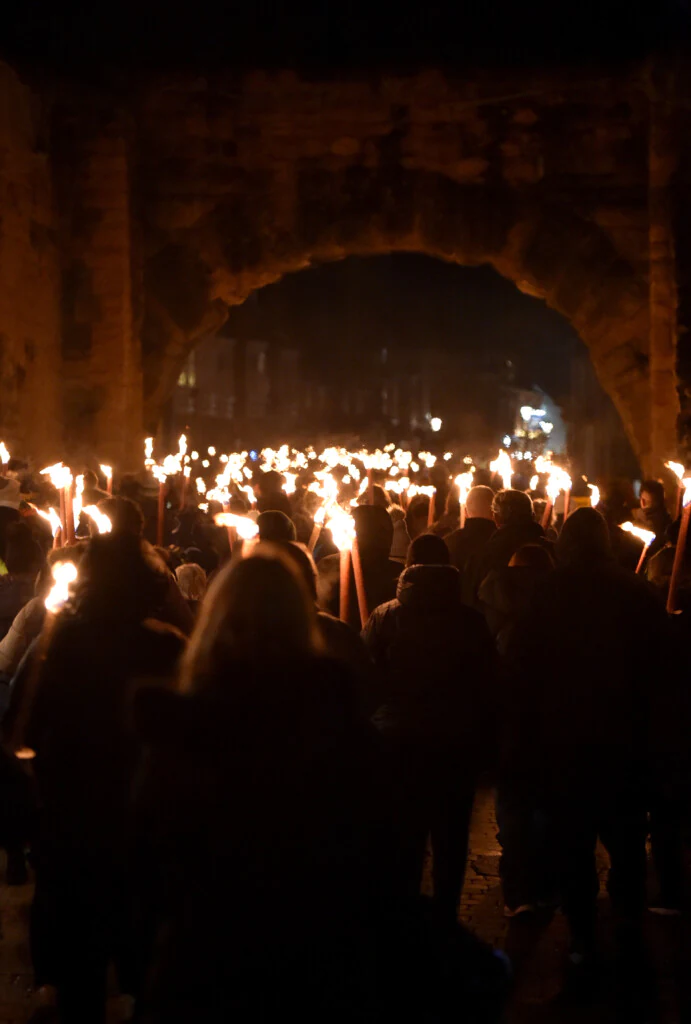 St Barnabas Torchlight Procession